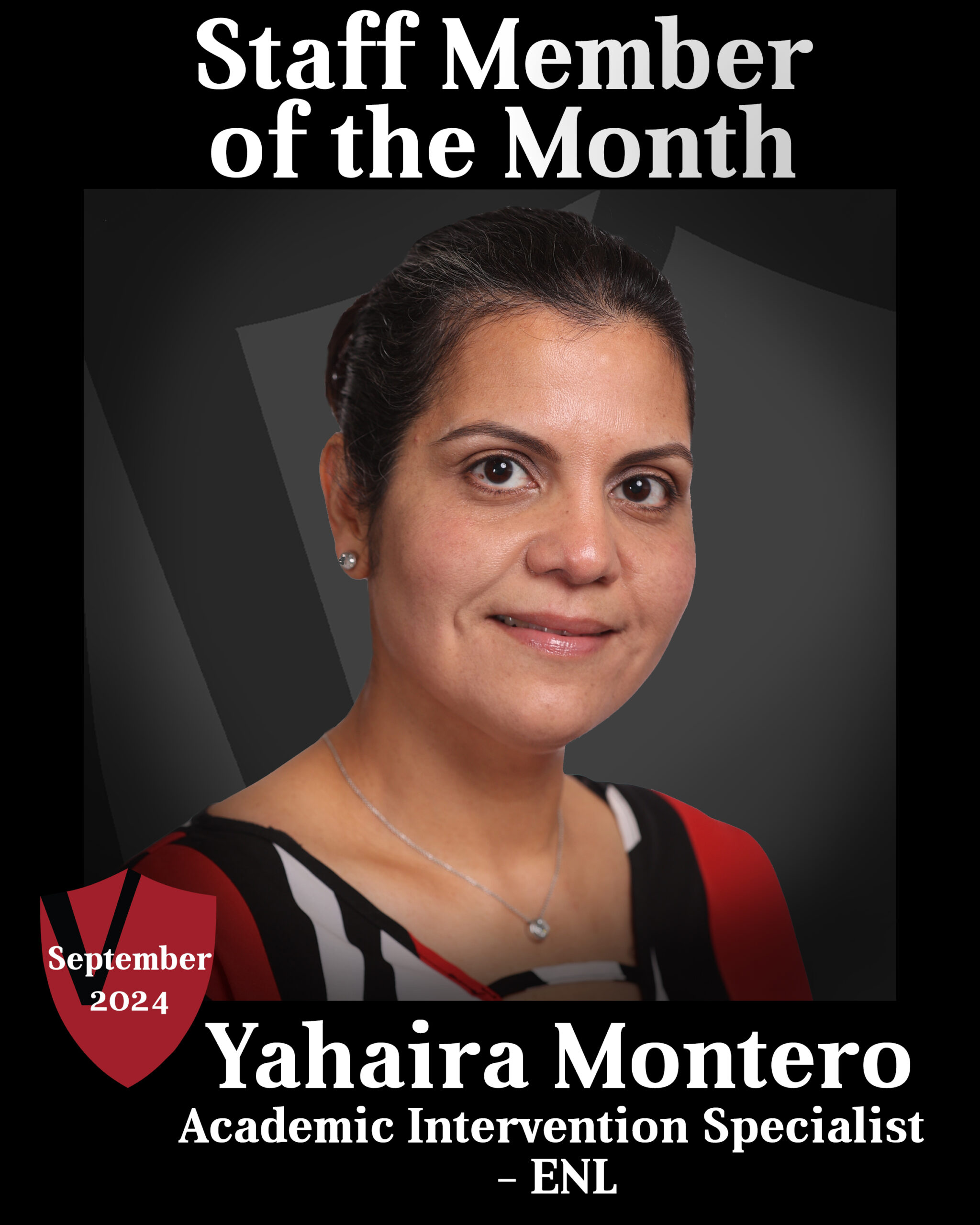 Staff Member of the Month - September 2024