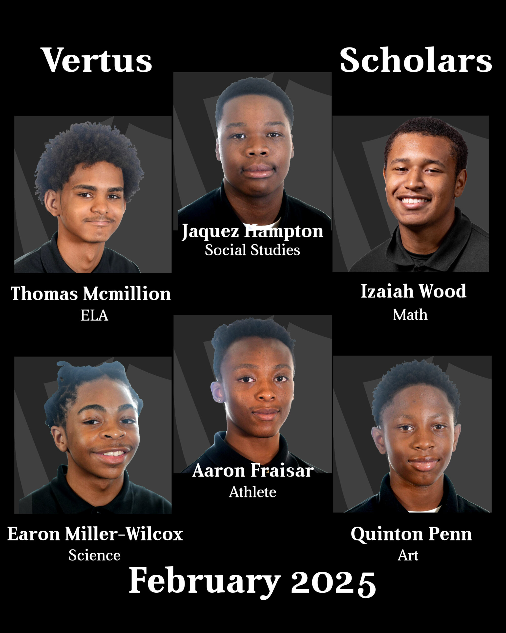 Vertus Scholars - February 2025